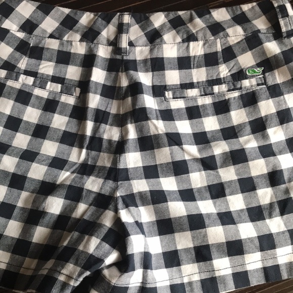 🚨B2G1 VINEYARD VINES Blue White Checker Board Short Shorts - Picture 3 of 3